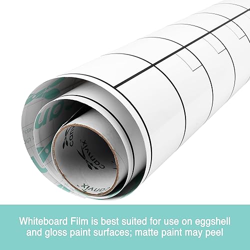 Miniatura 8 de Calcomanía para calendario de pared de pizarra blanca de borrado en seco, 48 x 36 pulgadas, gran autoadhesivo, extraíble, sin residuos para niños,