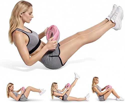 Smart Ab Trainer with Bluetooth Music & LED Counter – Core Workout Machine for H