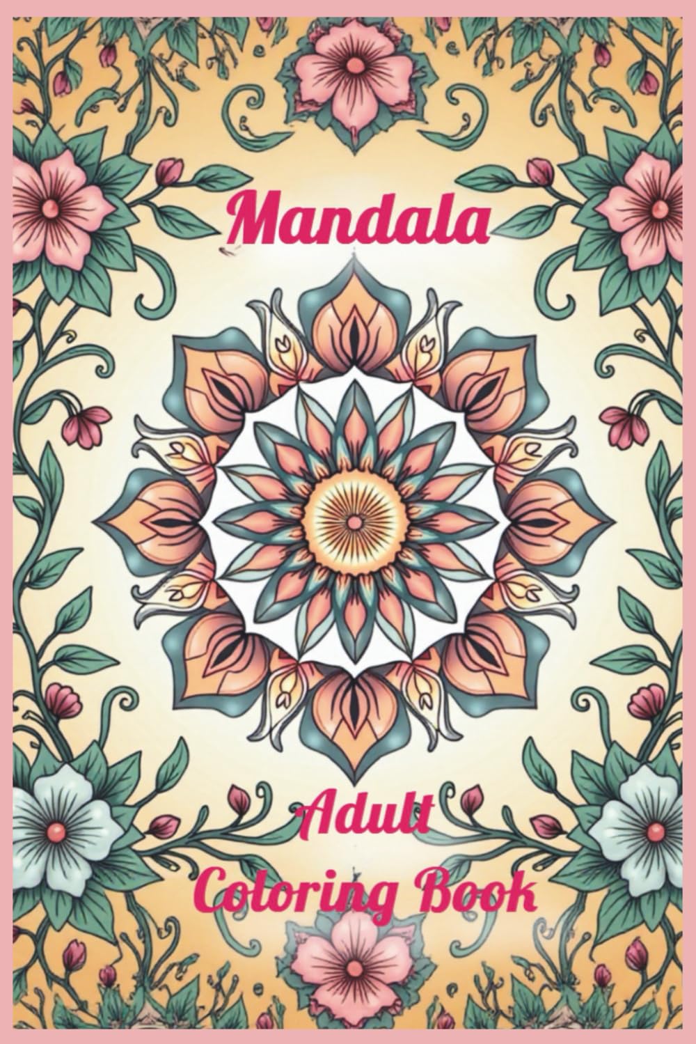 Adult Mandala Coloring Book