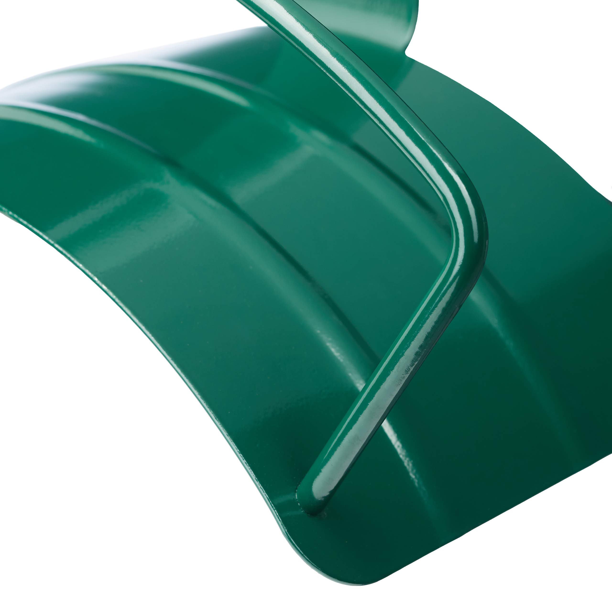 Relaxdays Supporto Porta Tubo da Parete, Metallo, Sostegno a Muro per 5/8 Pollici (15mm), Sifone Giardino 60m, Verde