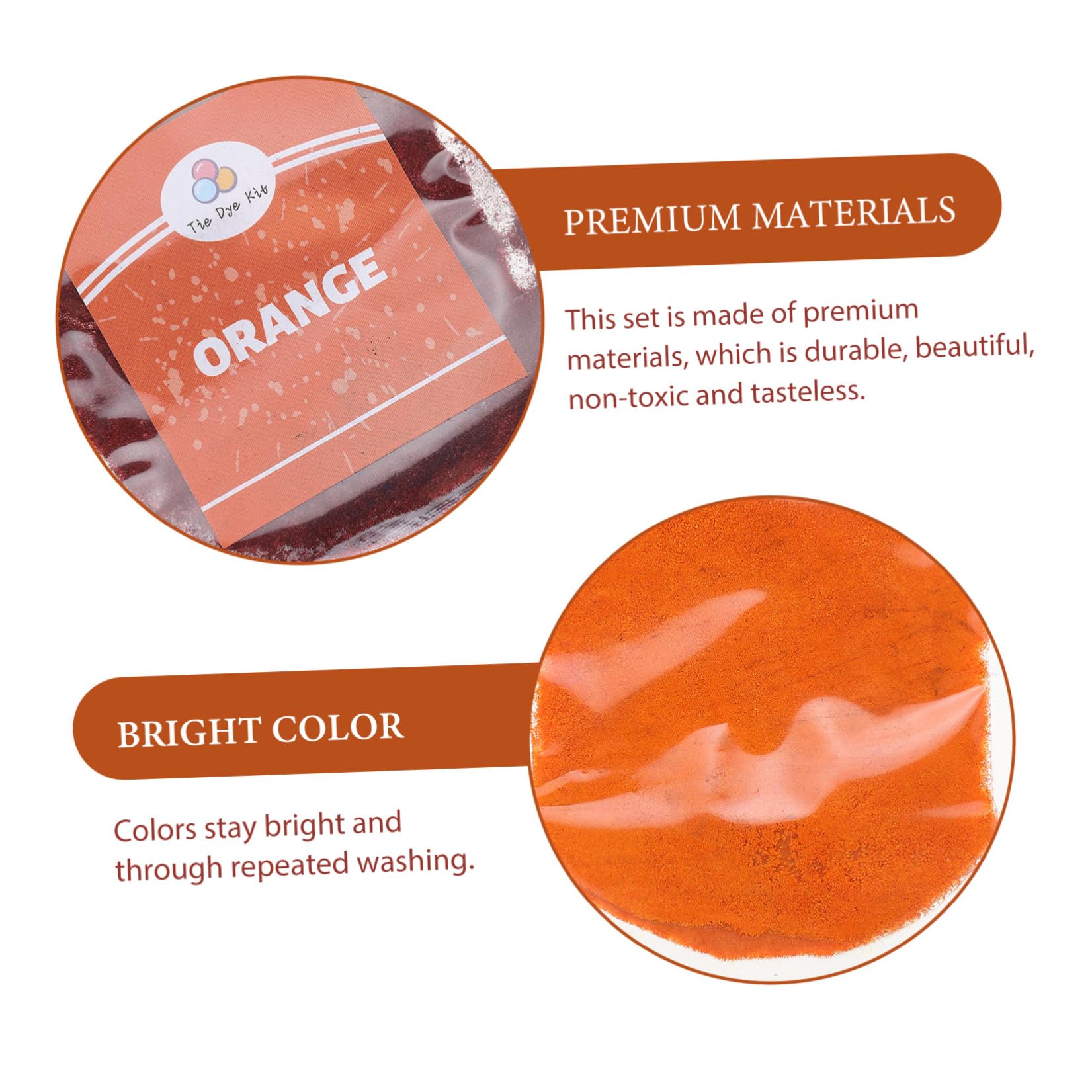 Set di Pigmenti in Polvere per Tie Dye 24 Colori, Colorante Sintetico per Tessuti come Gonne -shirt, per Artigianato e Progetti DIY Creativi