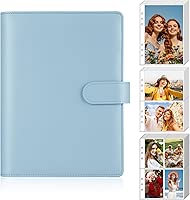 A5 Budget Binder Cover 6 Ring Binder Cute Glitter Quciksand PVC Planner Cover With Ruler Personal Notebook Shell Loose Leaf Folder Organizer (New Glitter, A5): Binders & Binder Accessories