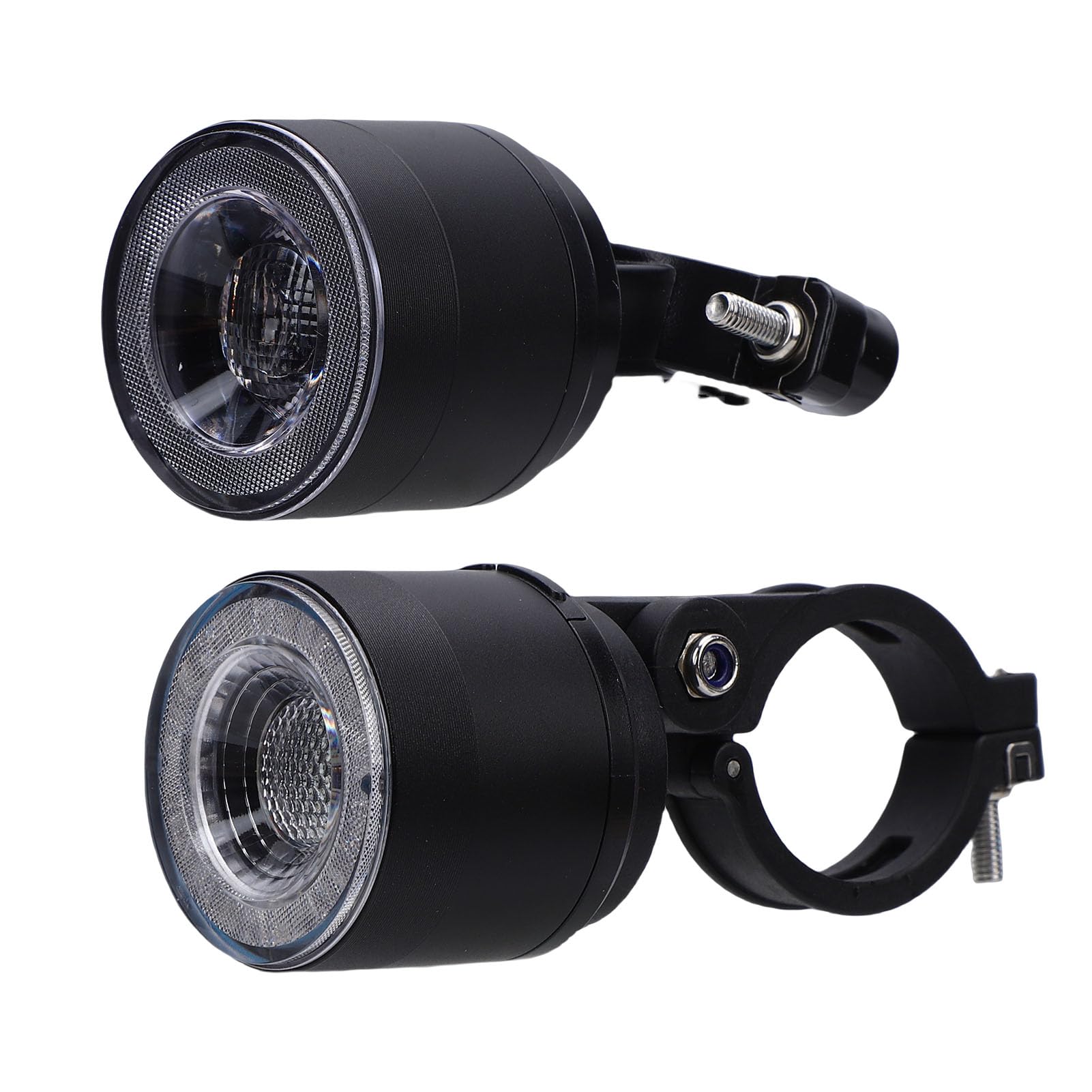 Juego de Luces Traseras Delanteras para Bicicleta, Brillo Ajustable con Control Remoto para Conducción Nocturna Segura, Resistente Al Agua IP66