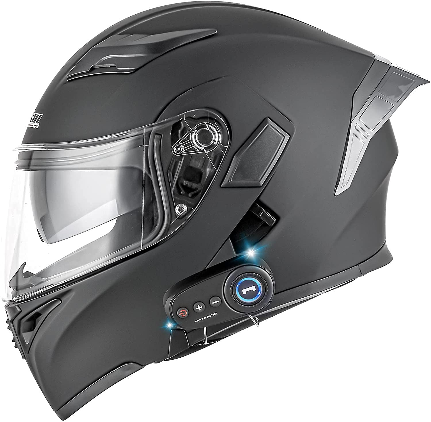 Casque moto Bluetooth avec système de communication MP3 intégré
