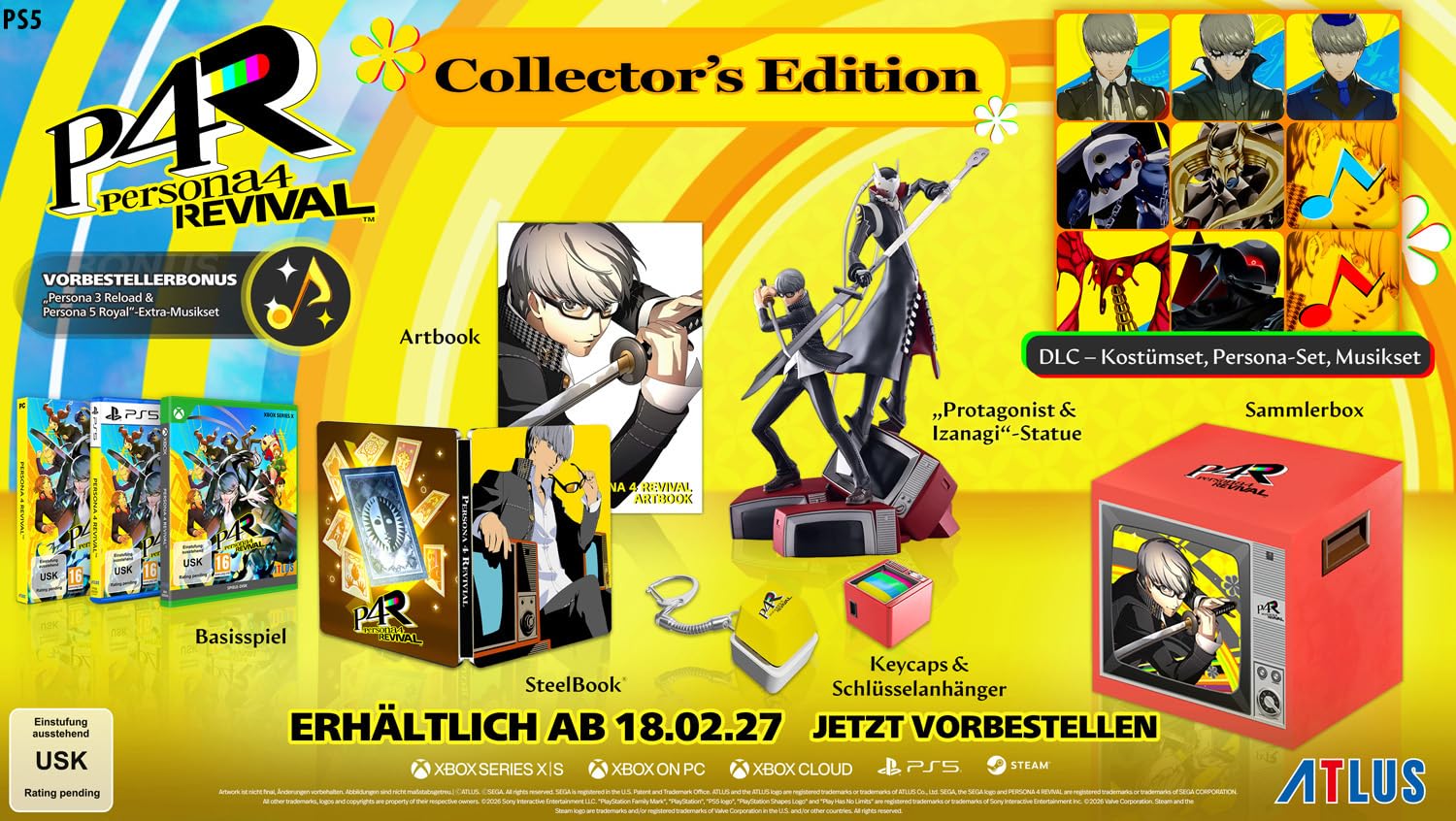 Persona 4 Revival   Collector's Edition   (PlayStation 5) (PS5)