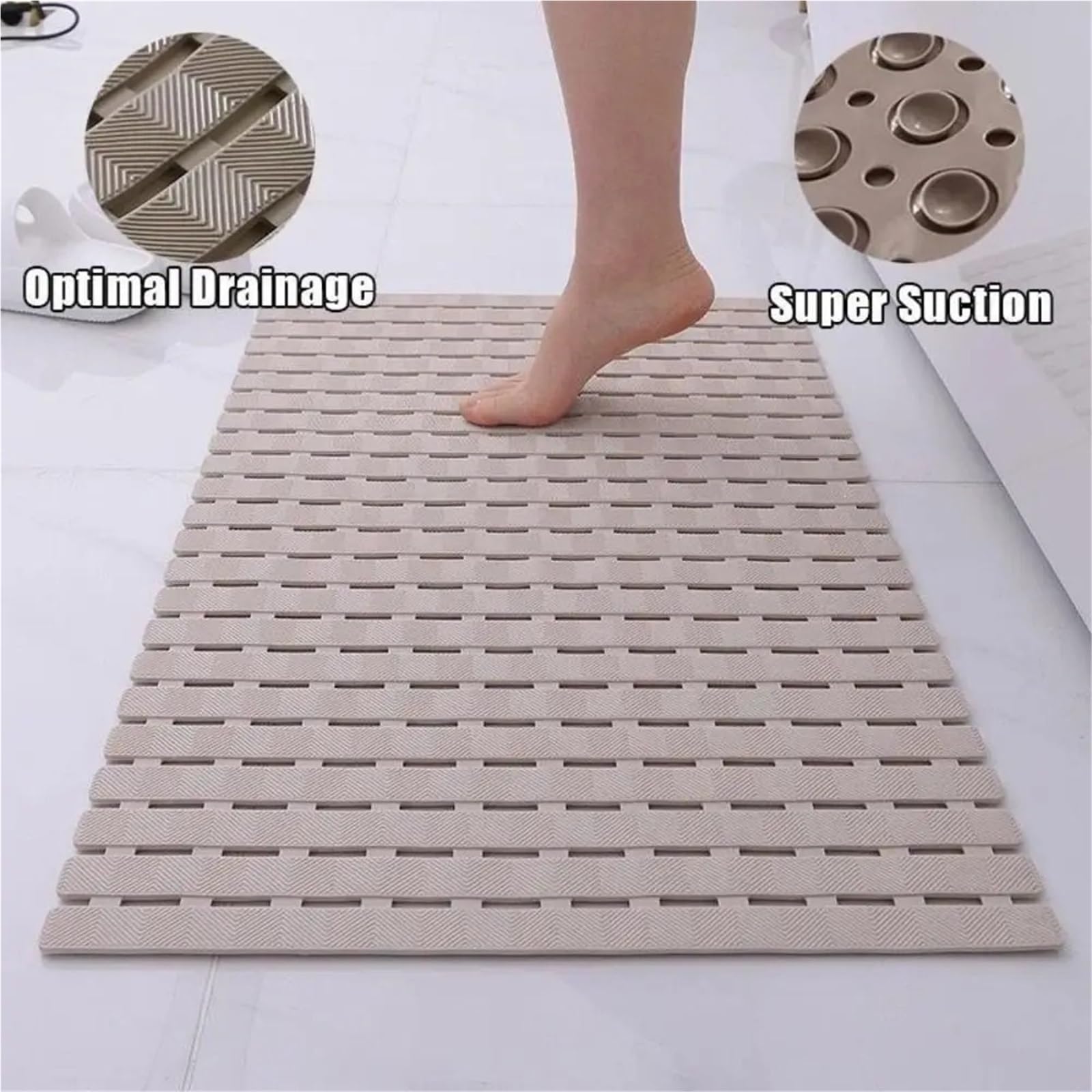 1 Alfombrilla for el Suelo para Baños Y Duchas