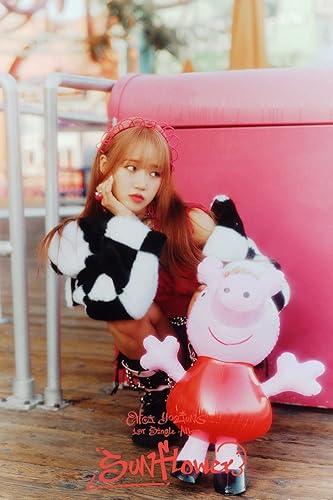 Miniatura 4 de DREAMUS WEKI MEKI Choi YooJung Girasol 1er Single Album Plataforma Versión Tarjetero+álbum de tarjeta fotográfica de PVC+Photocard+Folleto de