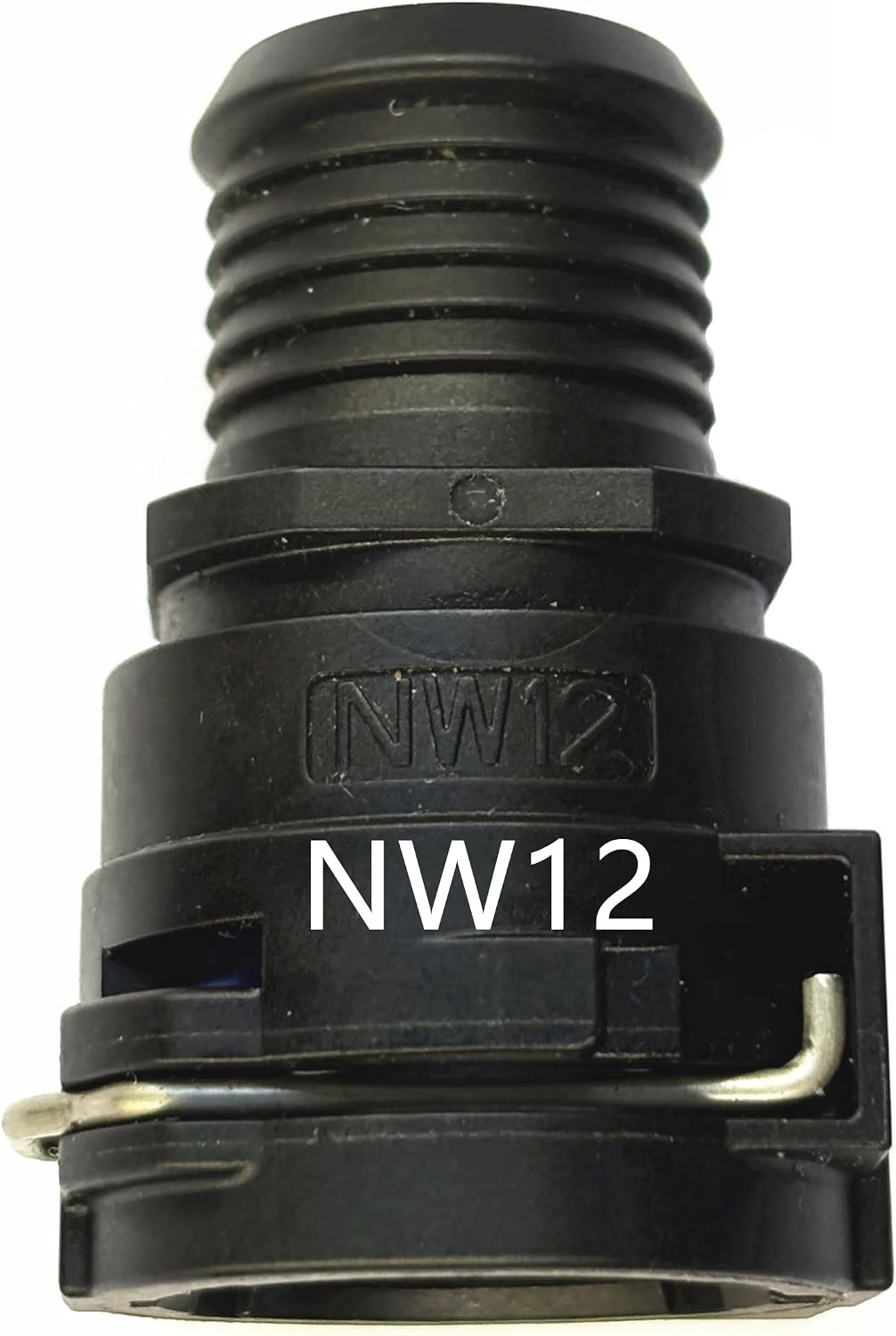 Straight Coolant Hose Connector NW12, Threaded Barbed Quick Connect Fittings for BMW, X3, X5, X1, 3 Series, 5 Series, X7, Mercedes-Benz, Audi, VW, B38 B48 B58 Engine, Radiator Water Pipe Adapter
