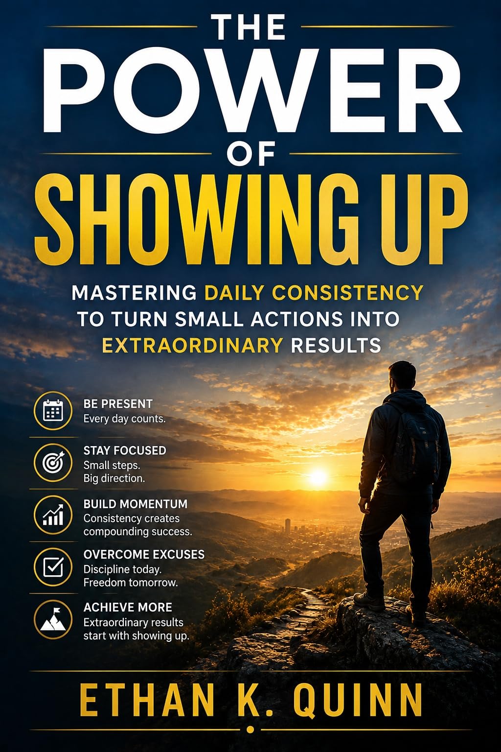 The Power of Showing Up: Mastering Daily Consistency to Turn Small Actions into Extraordinary Results (English Edition)