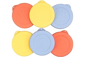Silicone Lids for Weck Jars - Pack of 6