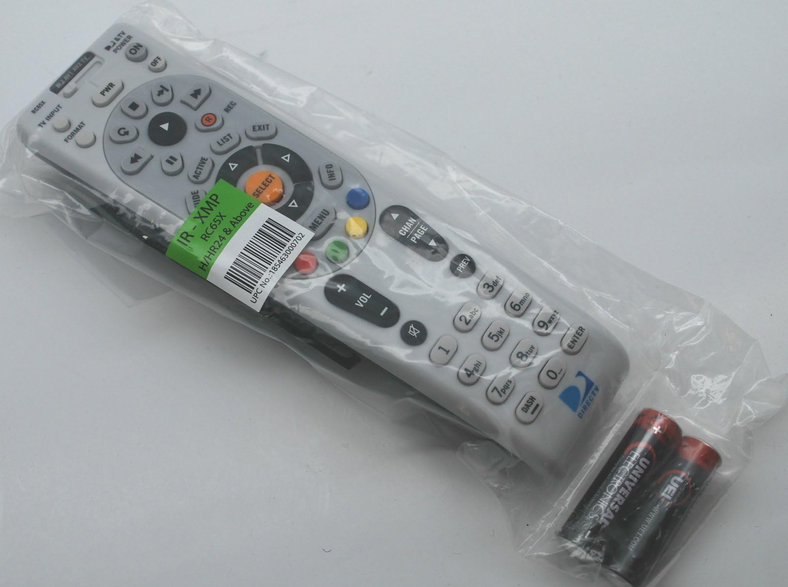 NEW DIRECTV Universal IR Remote Control RC65X H24 H25 HR24 2AA BATTERIES FAST SHIPPING by Portable4All