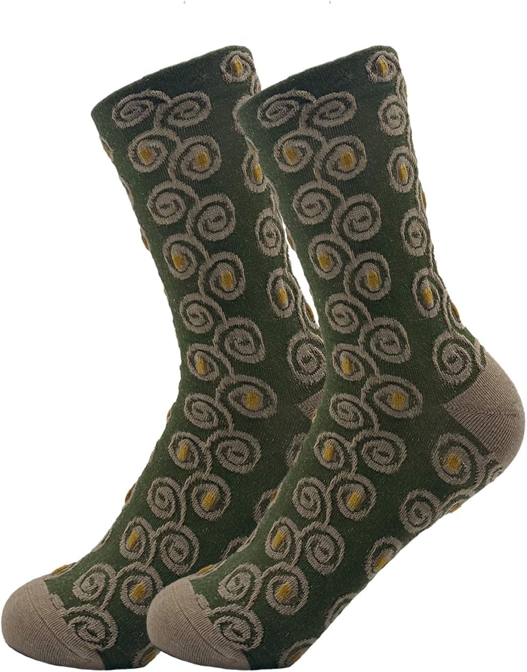 5 Pairs Floral Socks Women Trendy Flower Socks Embroidered Vintage,Girls Cute Sweet Nordic Textured Cotton Socks - Image 6