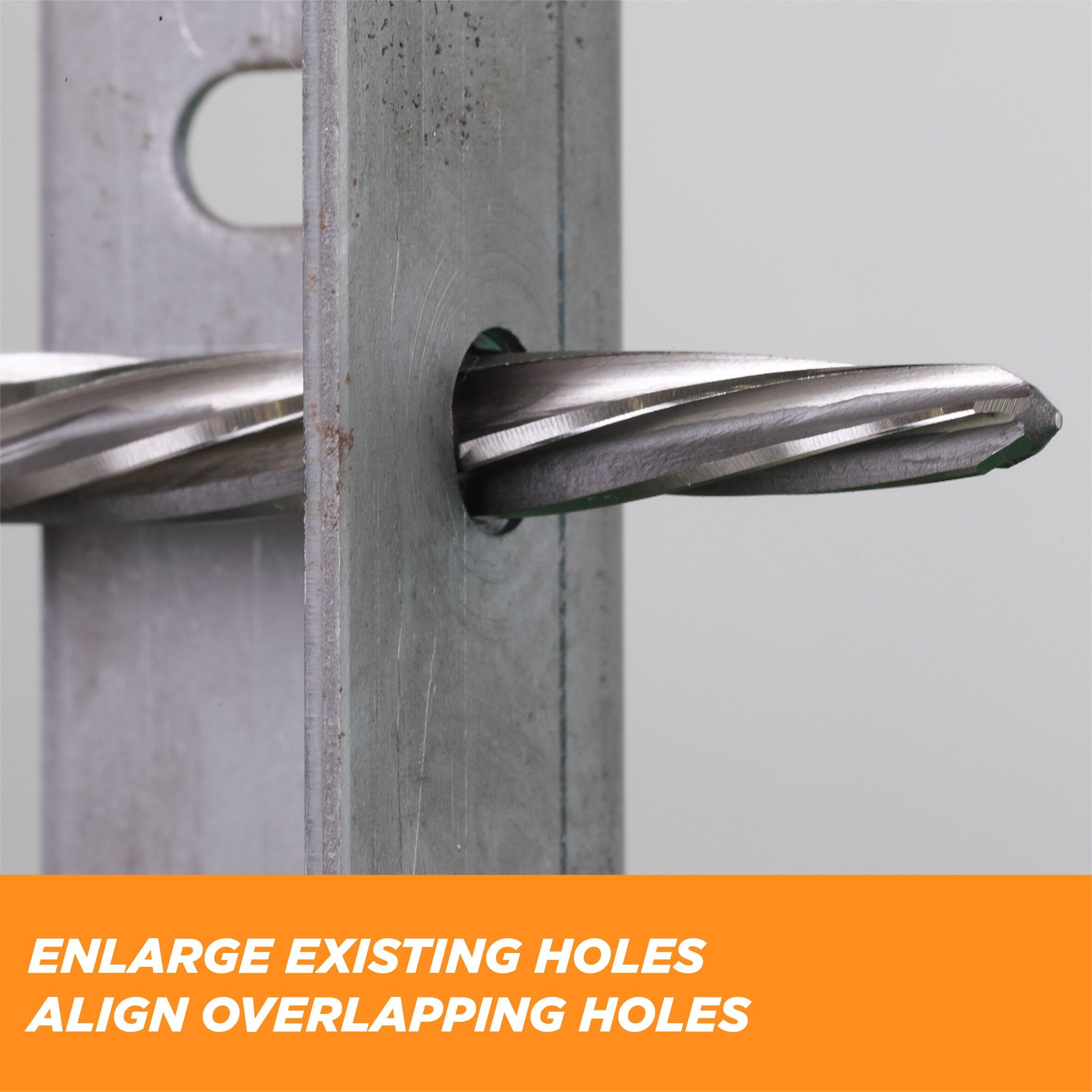 M2 HSS M2 Alésoir Conique Pour Construction De Pont De 2,2 Cm Pour Alliage D 'acier, Métal, Bois, Plastique, Tige Antidérapante De 1,27 Cm, Alésoir à 5 Cannelures En Spirale Pour Aligner Ou