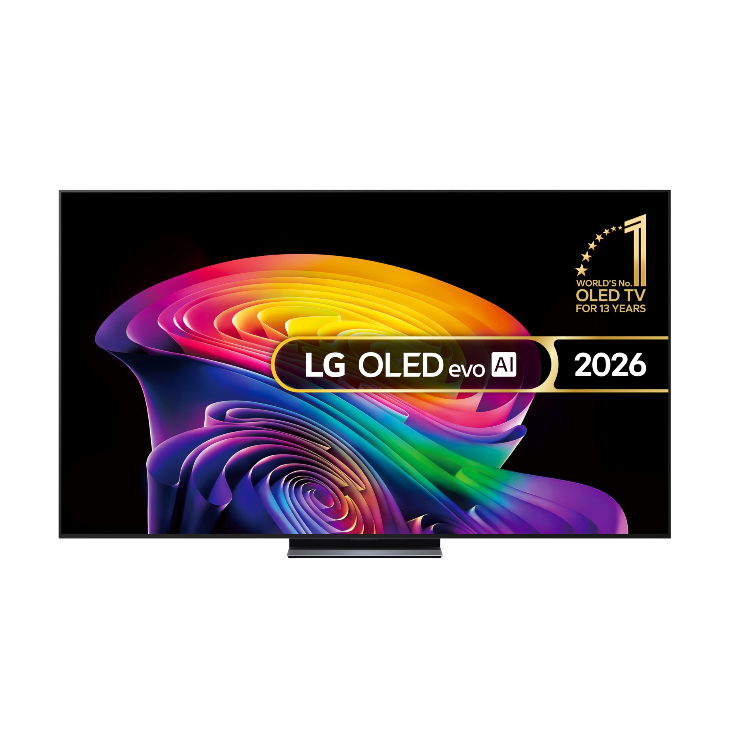 LG OLED evo AI C6 83-inch 4K Smart TV - OLED83C64LA (α11 AI Processor 4K Gen3, 120Hz (VRR 165Hz), Dolby Vision, Dolby Atmos, FILMMAKER MODE™ [Model year 2026]