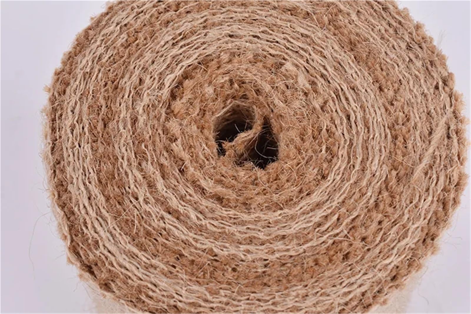 Natur Juteband Sackleinen 25 cm natürliche Jute-Sackleinen-Bandrollen