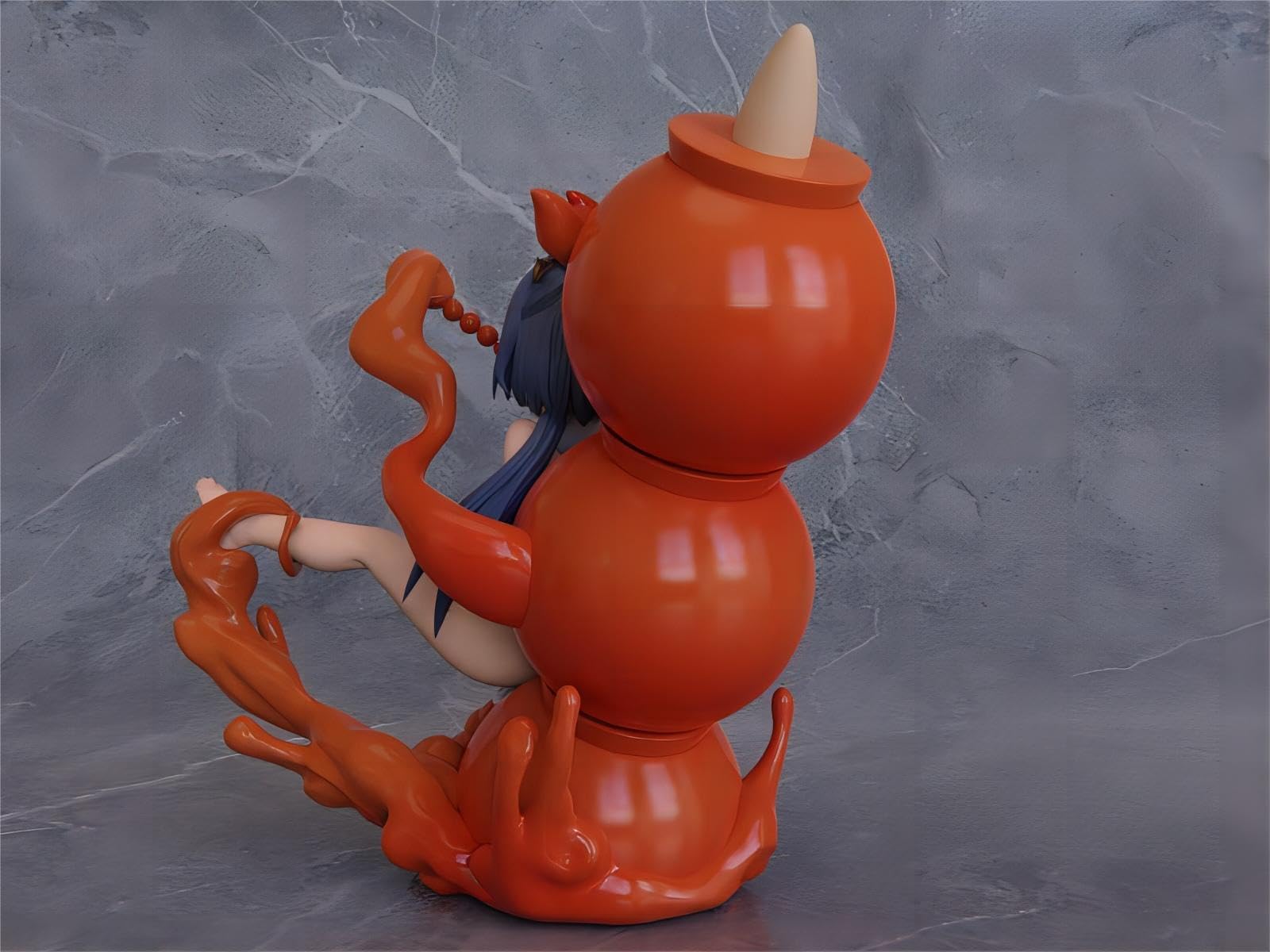 Amazon.co.jp: DAMoshen(マジンガー) 吃串雲璃 ウンリ フィギュア