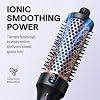 Wavytalk Thermal Brush, Blowout Boost Ionic Heated Hot Round Brush, to Make Hair Smoother & Shinier, Easy to Use & Less Damage, 38mm Barrel, 5 Temperature Settings, Dual Voltage, UK Plug, Rose Gold