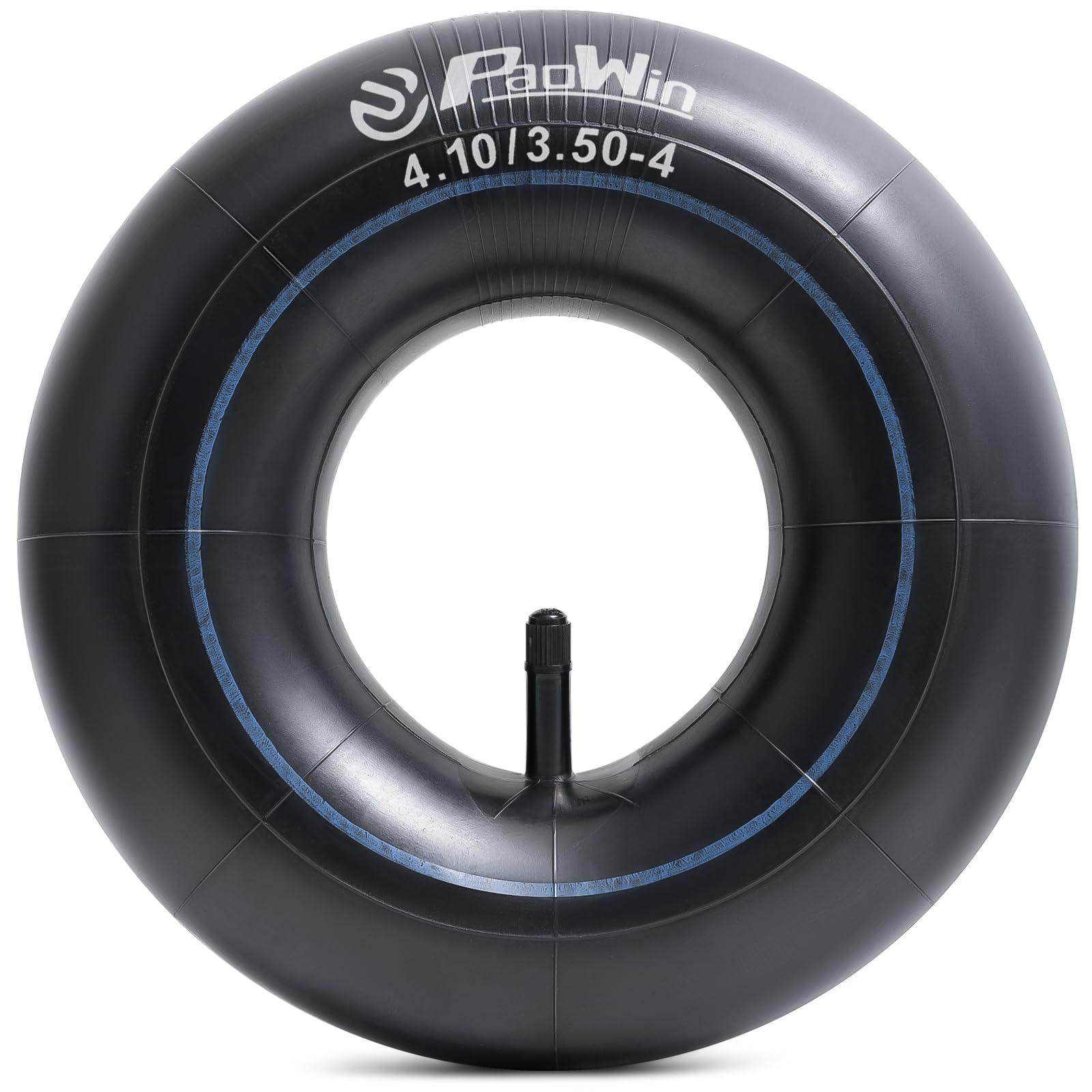 Photo 1 of 1 PC 4.10/3.50-4 Replacement Inner Tube with TR13 straight Valve Stem Compatible with Wheelbarrows, Mowers, Hand Trucks and More 4.10-4, 3.50-4 Tire Tube