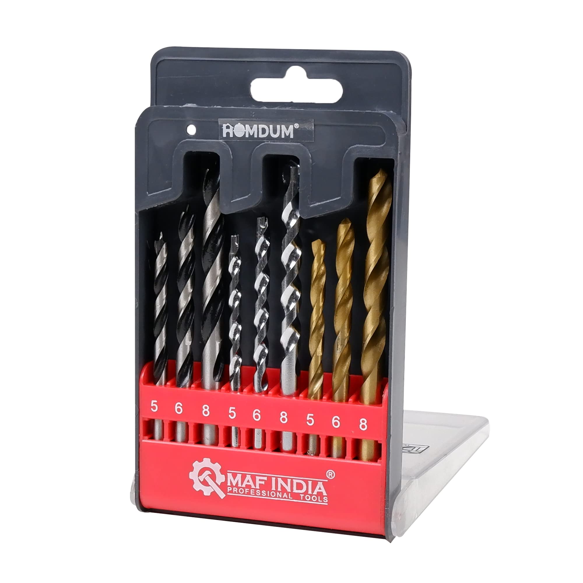 Homdum Maf 3 in 1 Combo Drill Bit Set for Wood, Concrete, Brick, Metal, Plastic, Aluminium (B07MNM66BV) Amazon Price History, Amazon Price Tracker