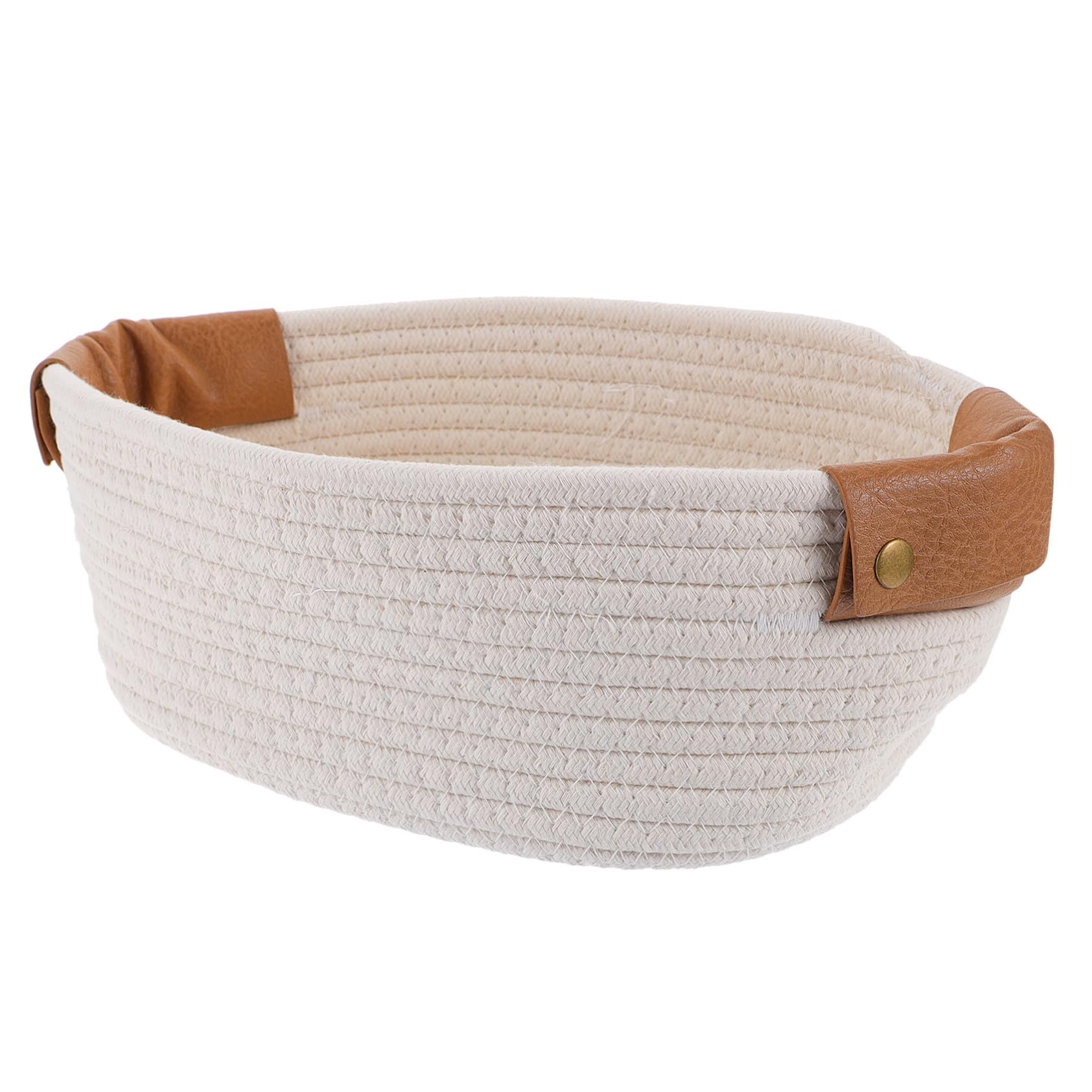 Panier de rangement tissé polyvalent pour jouets et accessoires
