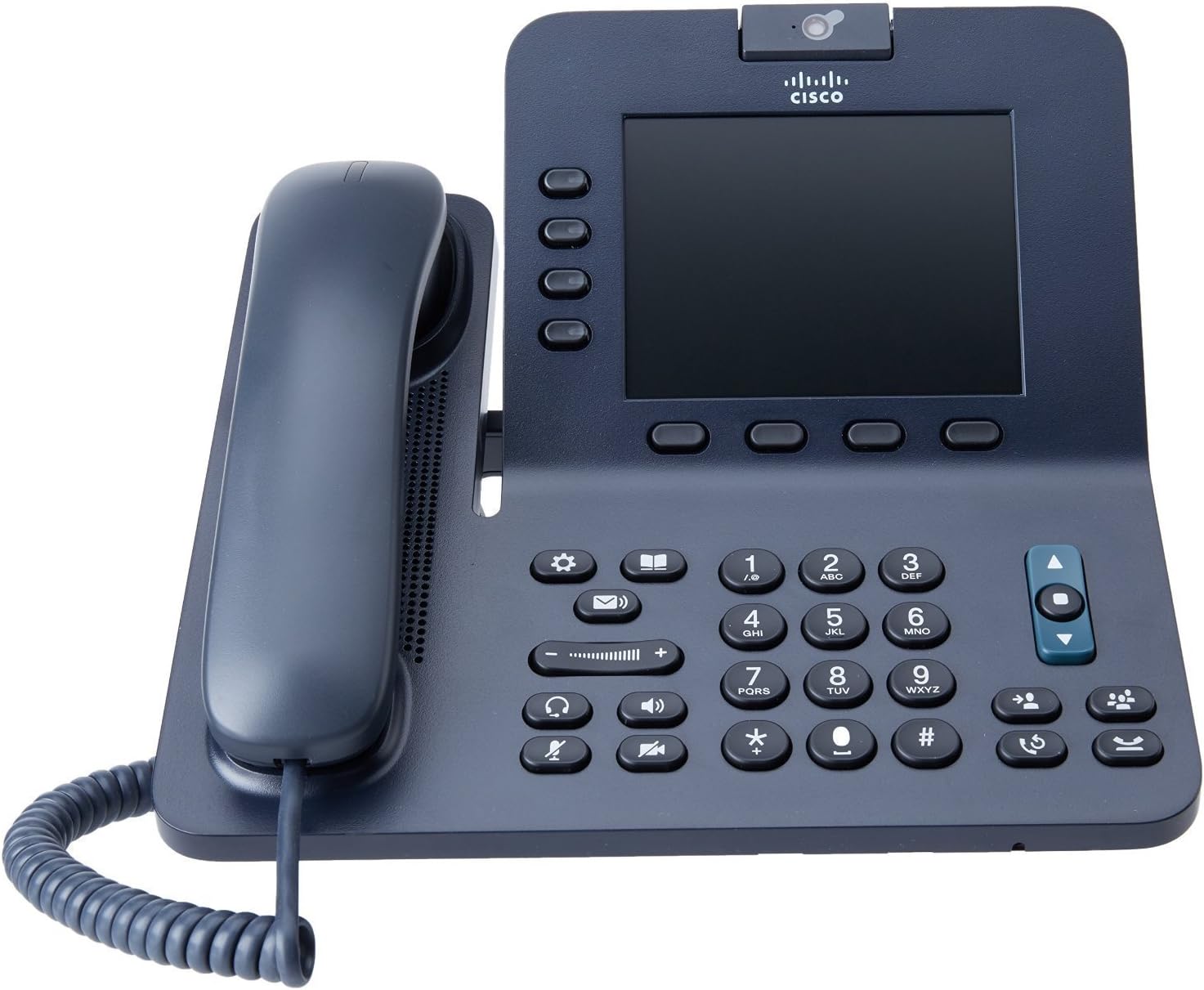 Cisco 8945 4-Line Landline Office VOIP IP Telephone – PoE (Renewed) (Power Supply Not Included)