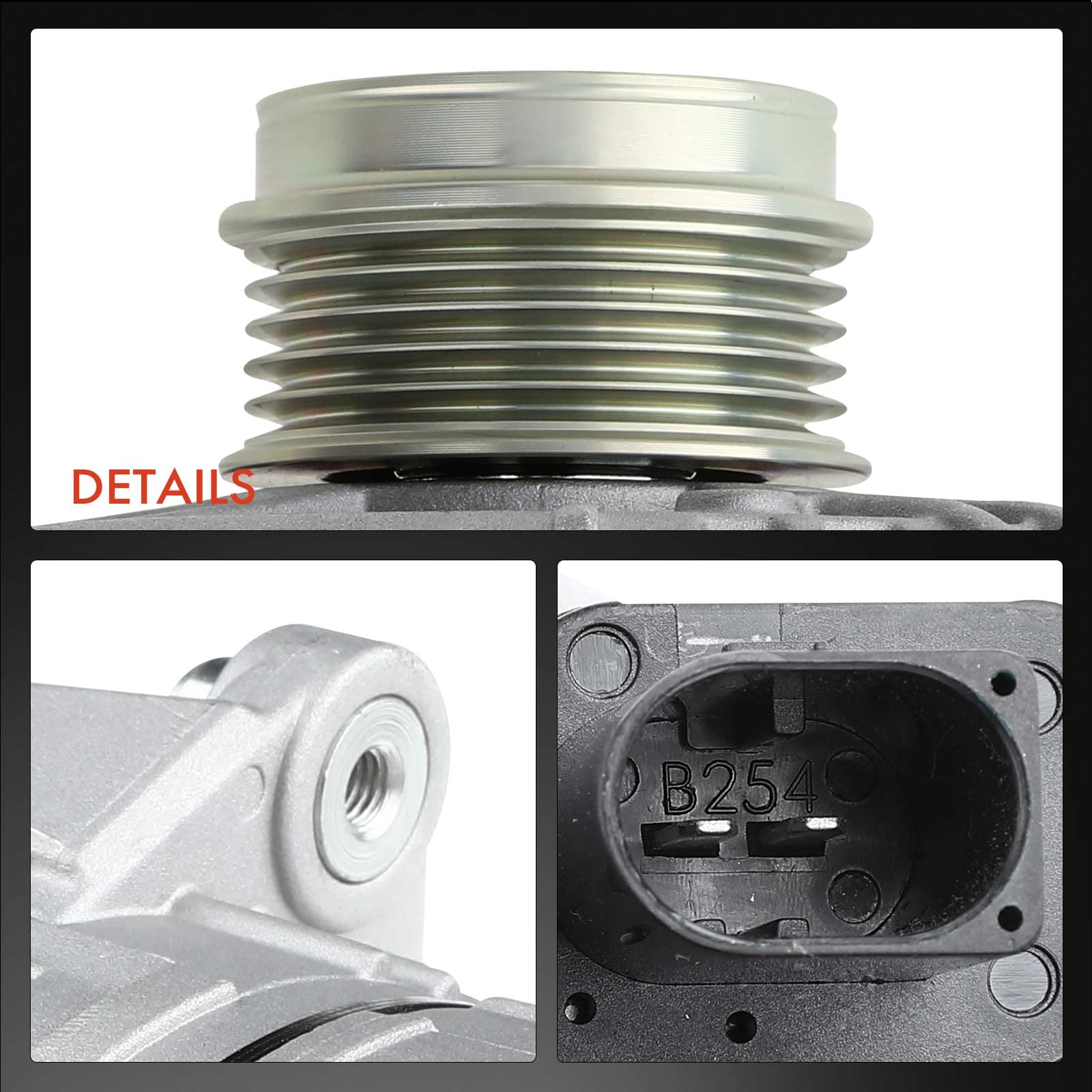 Frankberg Generatore Alternatore Compatibile con Golf IV 1J1 1.6L Golf IV 1J1 1.9L A3 8L1 1.6L Transporter V Bus 7EB 7EJ 7HB 7HJ 1.9L A3 8L1 1.8L Replace# 028903029E