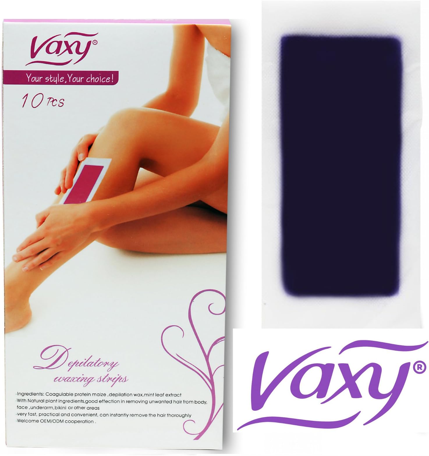 Ready To Use Wax Strips, Sensitive x 10 DOUBLE (20) PCS