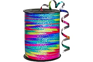 500 Yard Rainbow Color Ribbon, Curling Ribbon for Your Dream