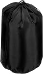 PATIKIL Stuff Sack, Rangement extérieur étanche Sac à dos Portable Drawstring Flap Bags Sac de couchage léger pour le camping Randonnée Voyage