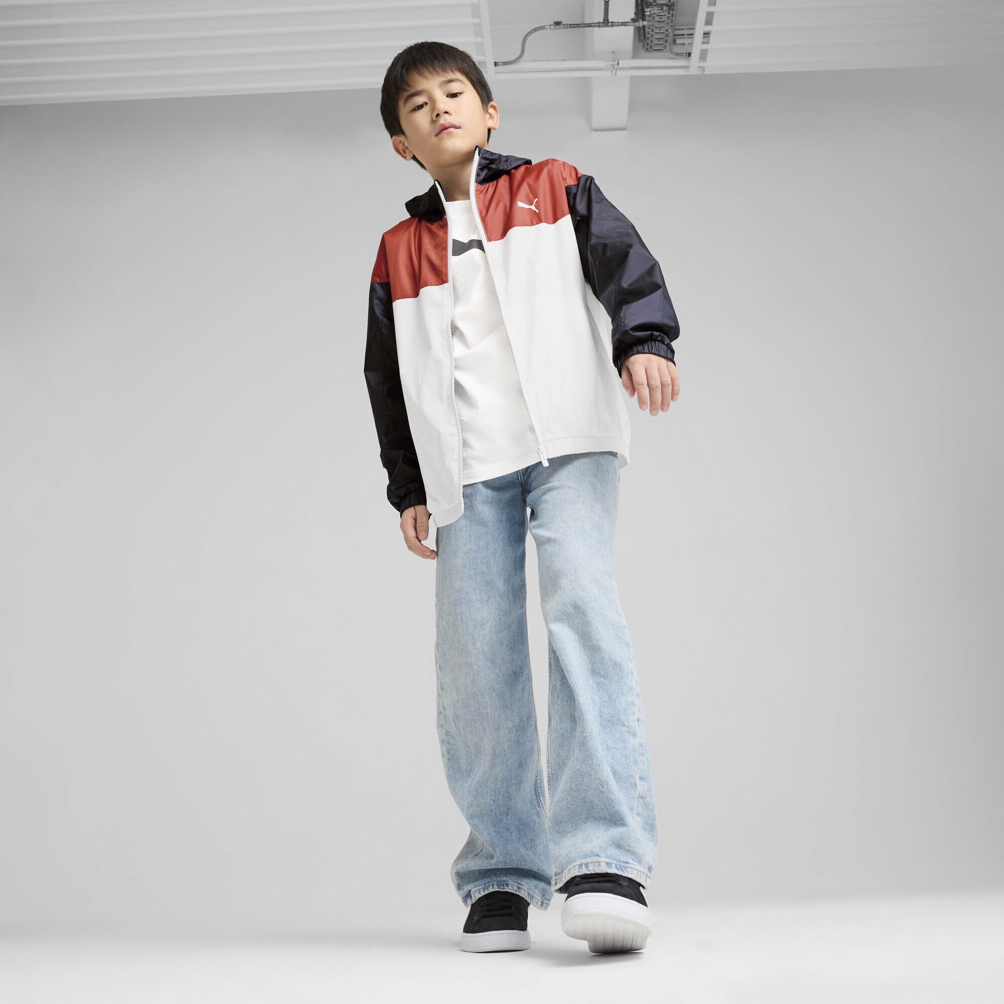 PUMA Unisex Kinder Mesh Lined Windbreaker Windjacken (1er Pack)