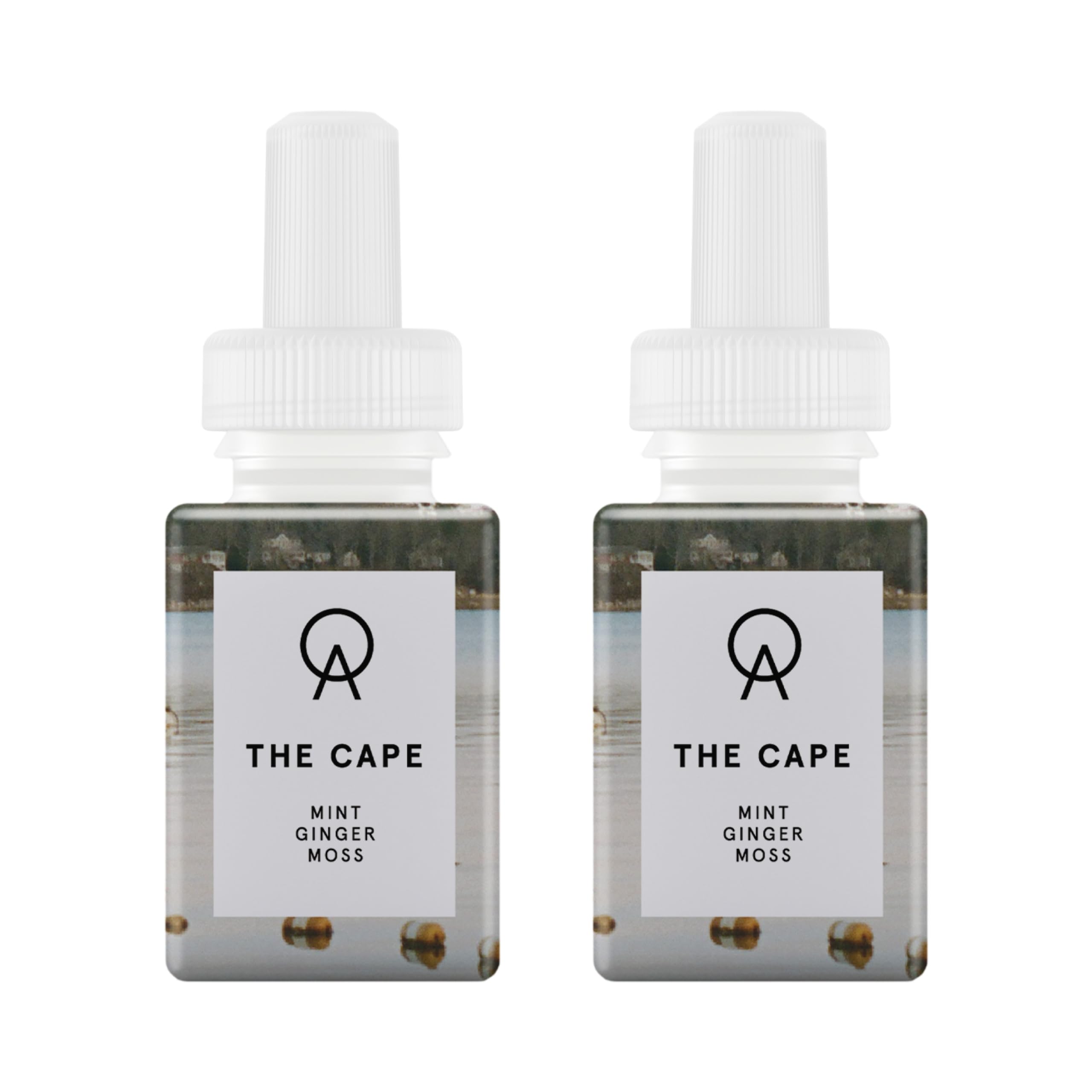 Pura & Abbott Smart Home Air Diffuser Fragrance - Smart Home Scent Refill - Up to 120-Hours of Luxury Fragrance per Refill - Household Essential - Clean & Safe Diffuser Fragrance - 2 Pack, The Cape