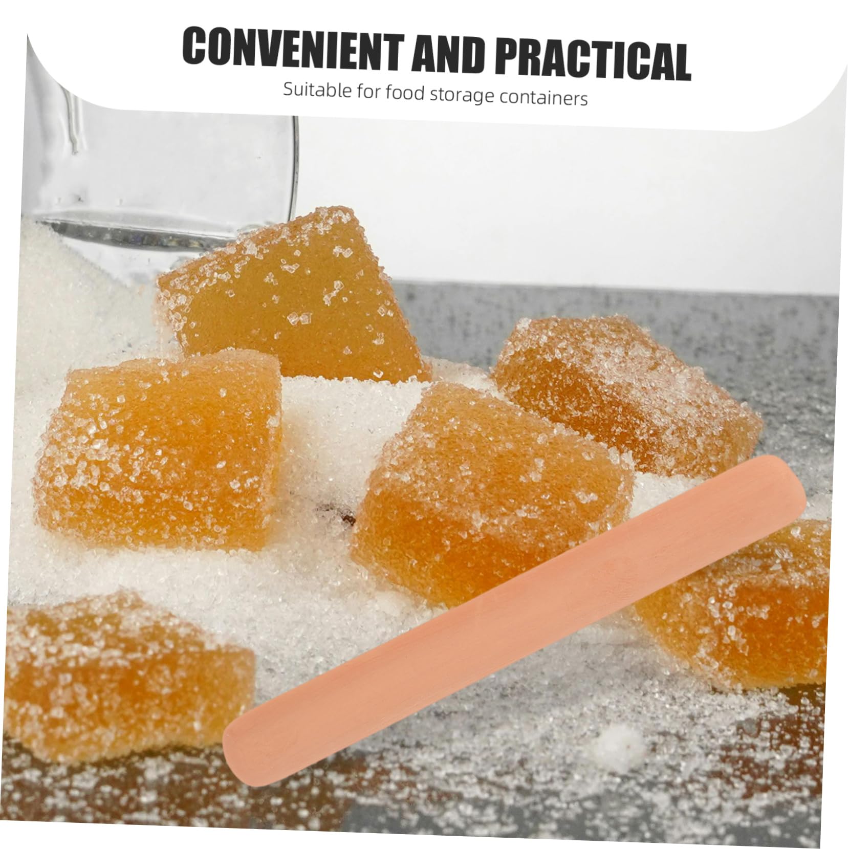 COLLBATH 5pcs Sugar Saver for Container Sugar Saver Rod Terracotta Sugar Keeper Sugar Softener Long Sugar Saver Brown Sugar Keeper Terracotta Sugar Saver Rod Sugar Keeper