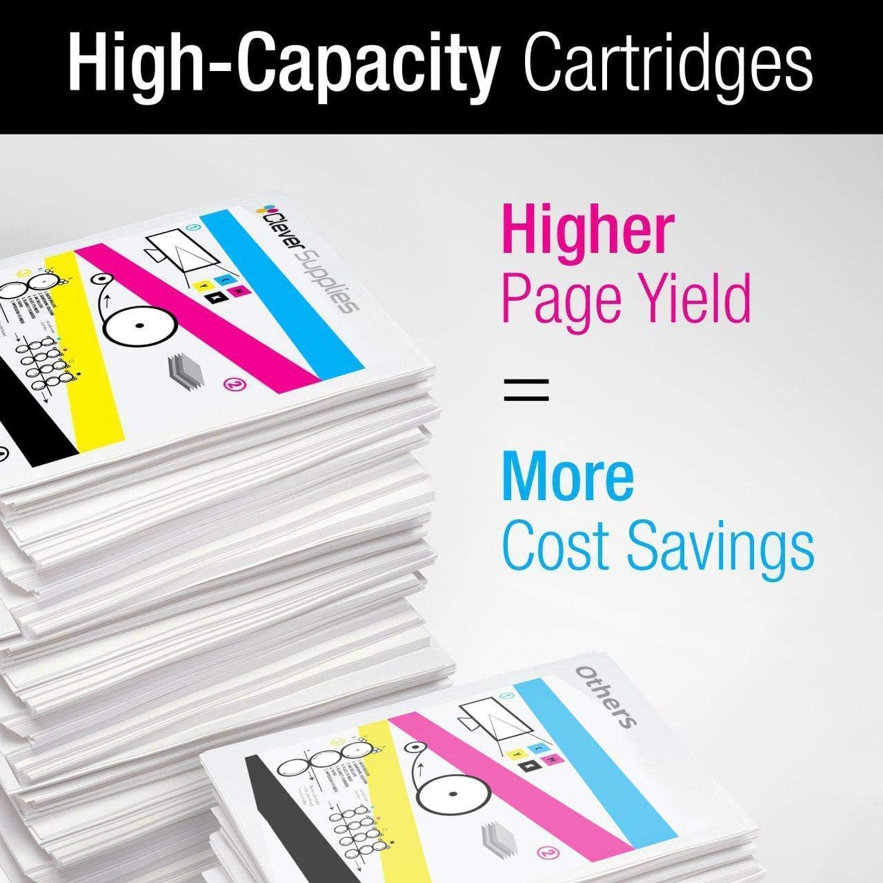 CS Replacement Toner Cartridge Compatible with HP 507X 507A CE400X CE401A CE402A CE403A for Enterprise M551n M551dn M551xh M570dw M570dn M575c M575dn (Black Cyan Magenta Yellow 4-Pack)