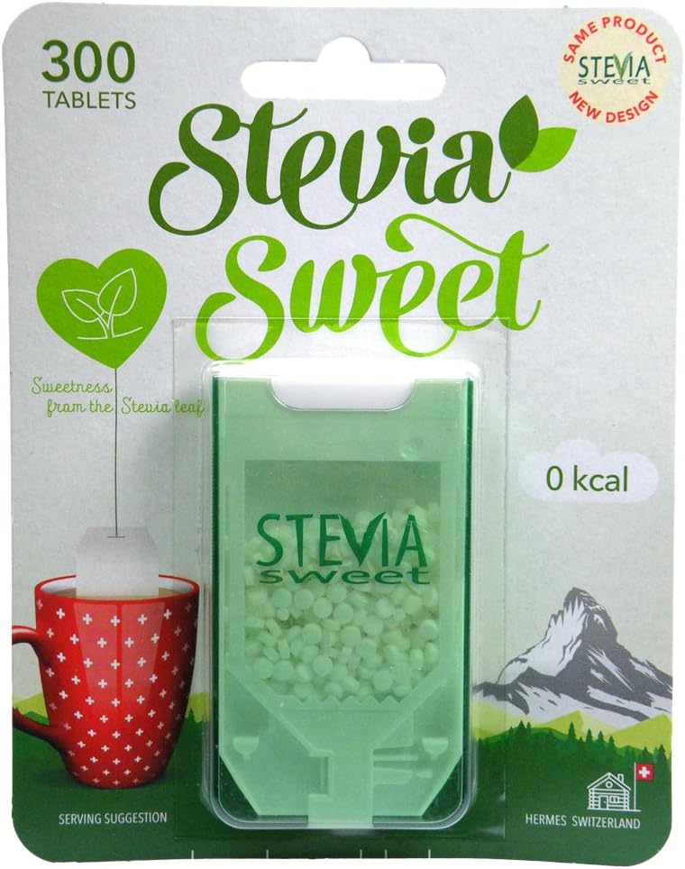 (2 Pack) - Hermesetas - Stevia Sweet | 300's | 2 Pack Bundle