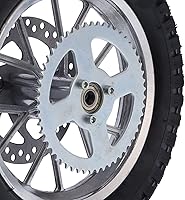 Vista 6 de Rueda trasera para motocross, neumático de bolsillo pequeño de aleación de acero de 12.5 x 2.75 pulgadas, conjunto de neumáticos antideslizantes