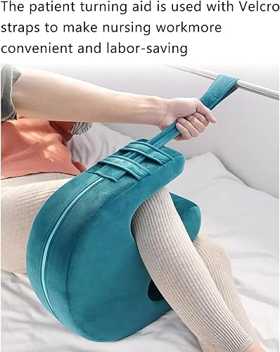 Miniatura 6 de ERRULAN Almohada giratoria para ancianos, dispositivo de giro desmontable para cuidadores, asistencia de enrollamiento, productos de enfermería