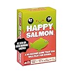 Exploding Kittens Happy Salmon 3-8 Players - Ages 6+ - 90 Second Rounds - Easy to Learn Quick Matching Card Game - Party Game, Family Game Night, Kid and Adult Card Game