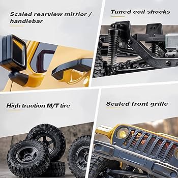 ARIZONAFREEDOM【B-18b】 Amazon.com: EAZYRC Arizona RC Crawler 1/18 Scale Remote