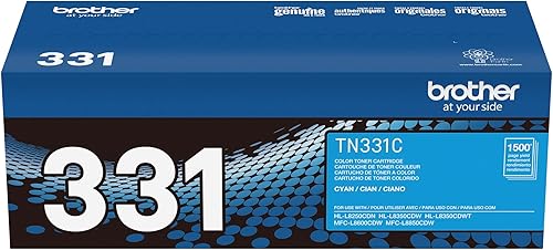 Miniatura 8 de Brother TN-331C DCP-L8400 L8450 HL-L8250 L8350 MFC-L8600 L8650 L8850 Cartucho de tóner (Cyan) en embalaje al por menor.