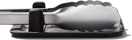 Miniatura 9 de OXO Good Grips - Herramientas de asar a la parrilla, reposo, color negro