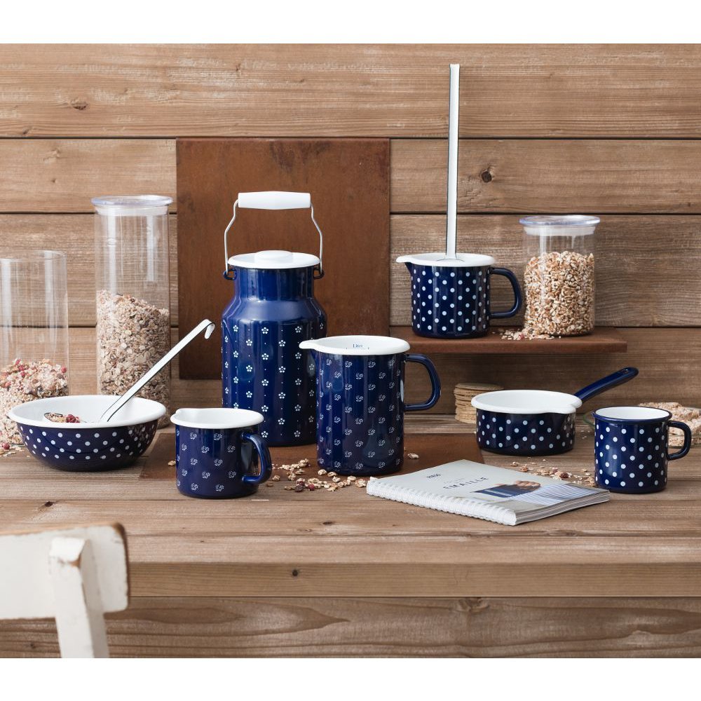 Riess Country - Dirndl Saucepan, Diameter- 16 cm Blue - Image 2