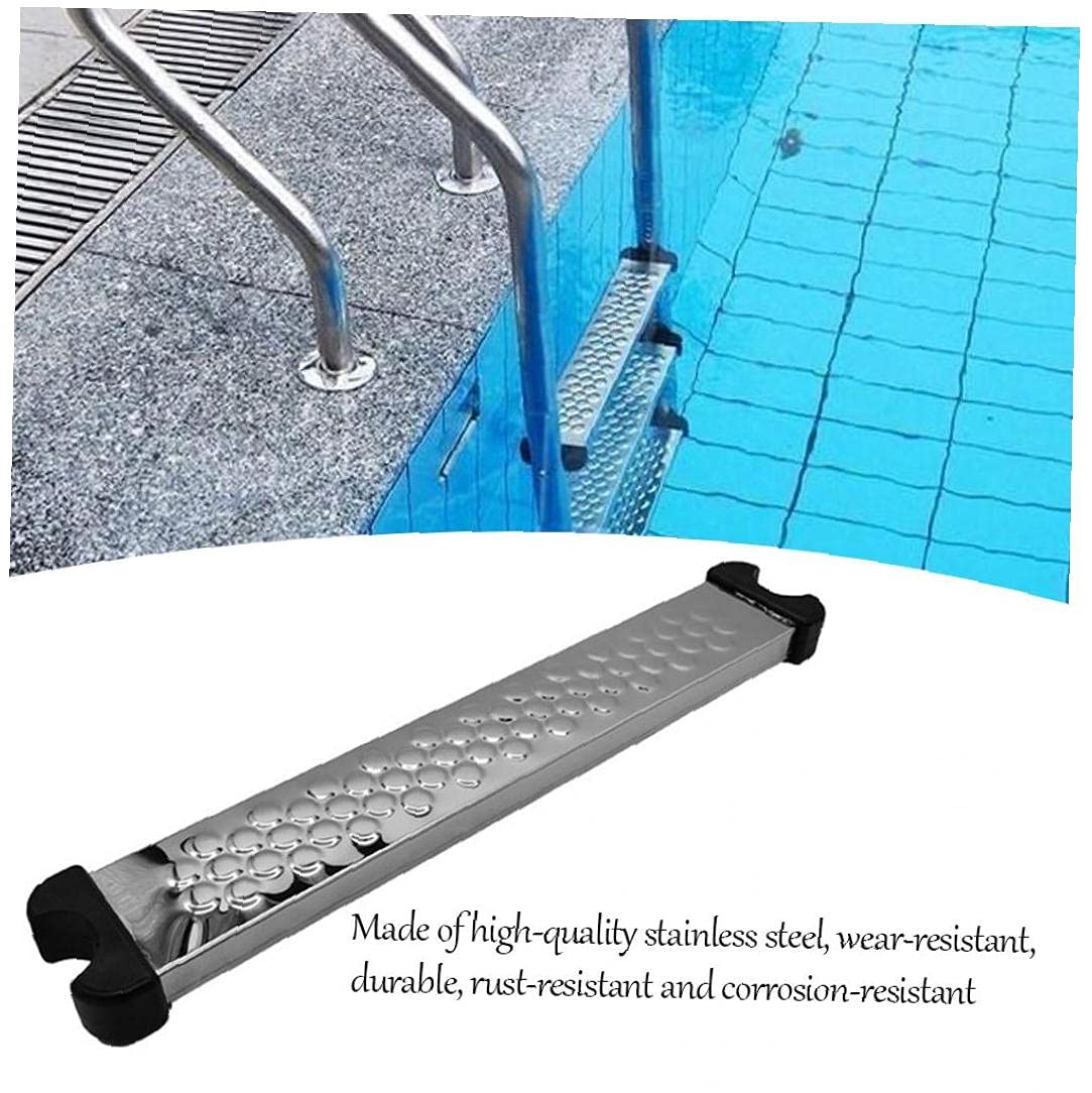 Échelle de Remplacement de Piscine, échelle en Acier Inoxydable Échelle antidérapante Étapes de pédale à pédale pour Piscine
