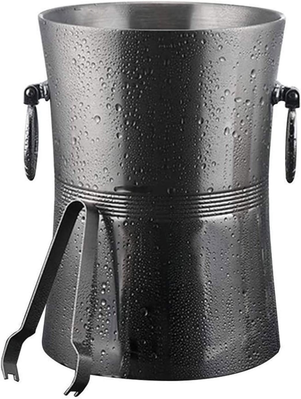 Thickened Stainless Steel Ice Bucket Home Bar Commercial Champagne Red wine Beer