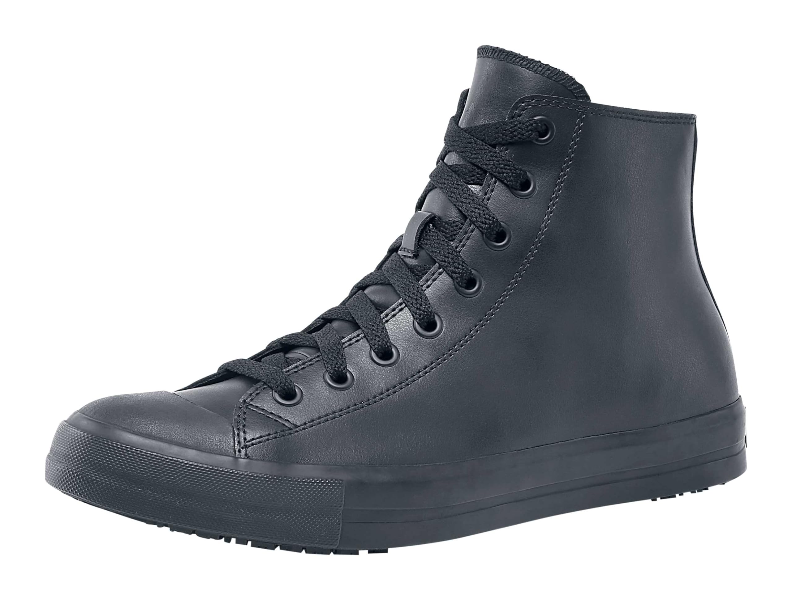 Shoes for Crews Unisex Slip-Resistant High-Top Work Sneakers – Comfortable, Water-Resistant Women's & Men's Shoes for Hospitality, Administrative