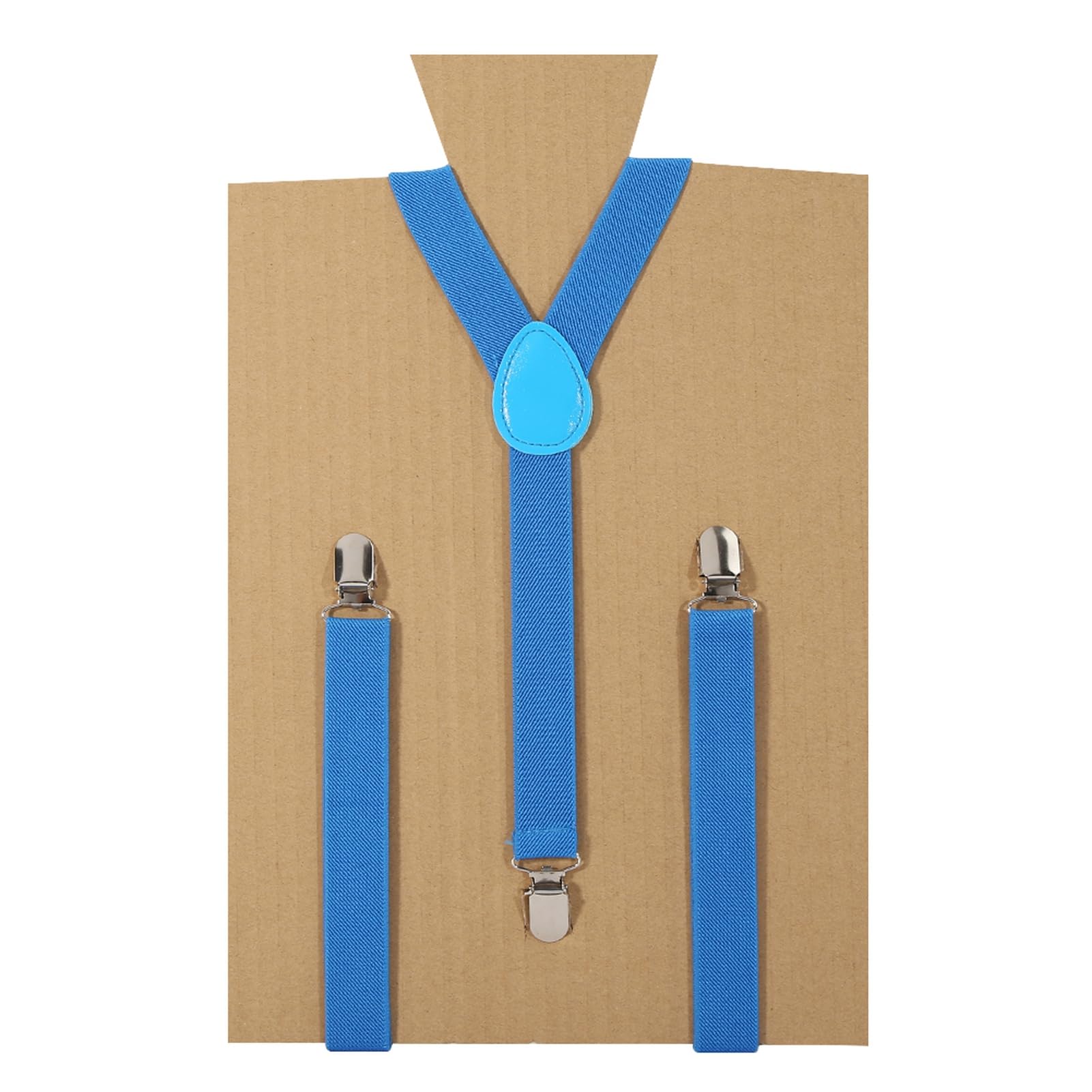 matumou Unisex Elastic Y-Shape Braces Men's Women's Adjustable Clip-on Suspenders