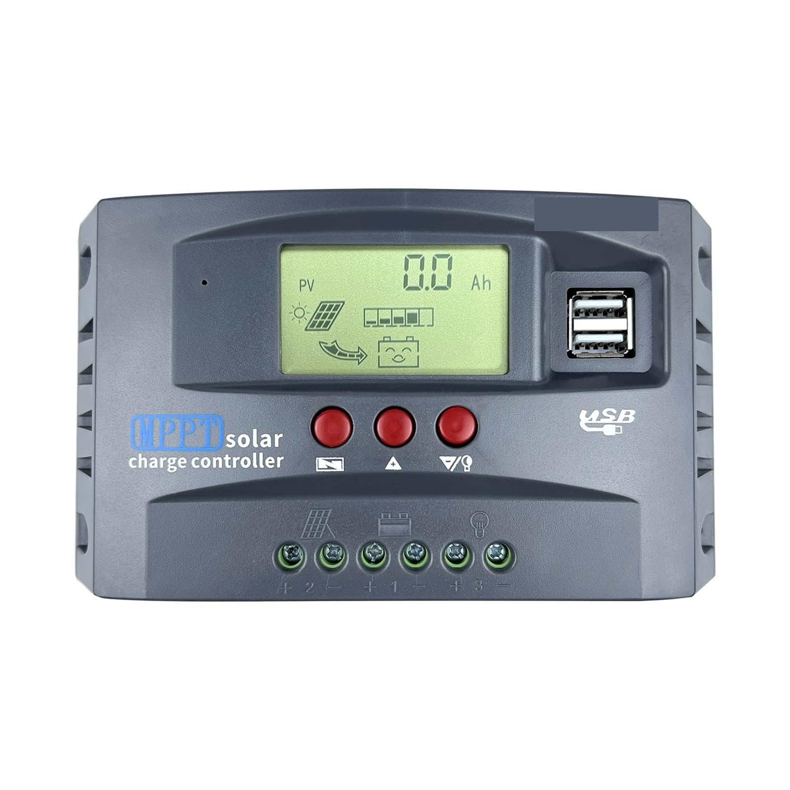 CUDTAPI MPPT 10A 20A 30A Solar Charge Controller 12V 24V Solar Panel Controller For 100W 200W 300W 400W Solar Panel(MPPT 20A)