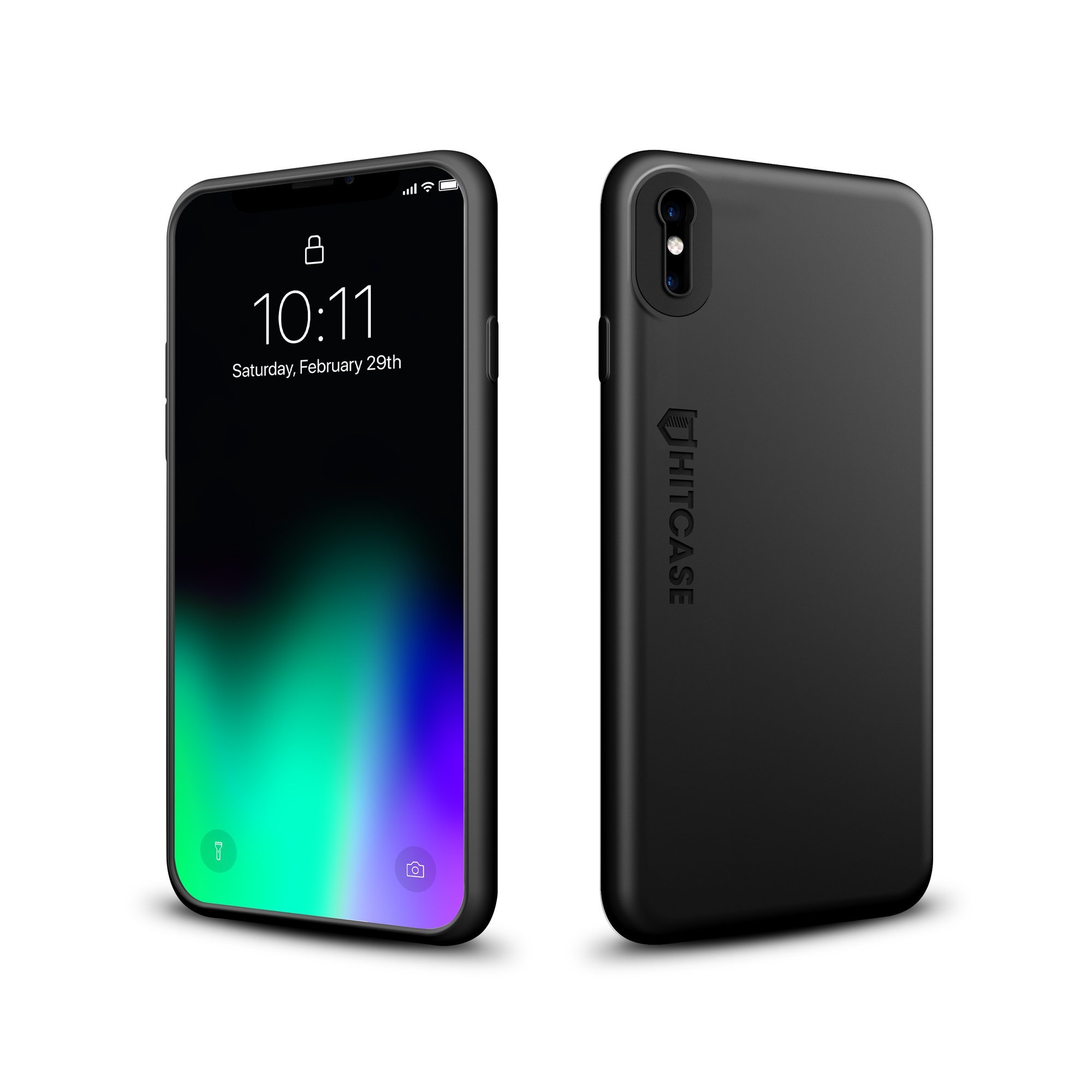 Hitcase Crio Case for Apple iPhone X - Black