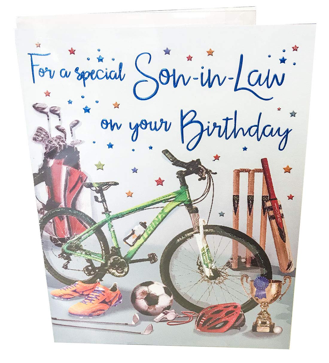 Buy Son in Law Birthday Card for Him Men Family Greeting Special Nice ...