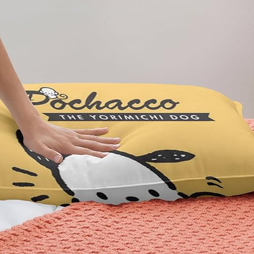 Miniatura 3 de RODES Pochacco - Juego de edredón para niñas y niños, ropa de cama Kawaii para niños y cachorros, juego de ropa de cama con estampado de perro animé