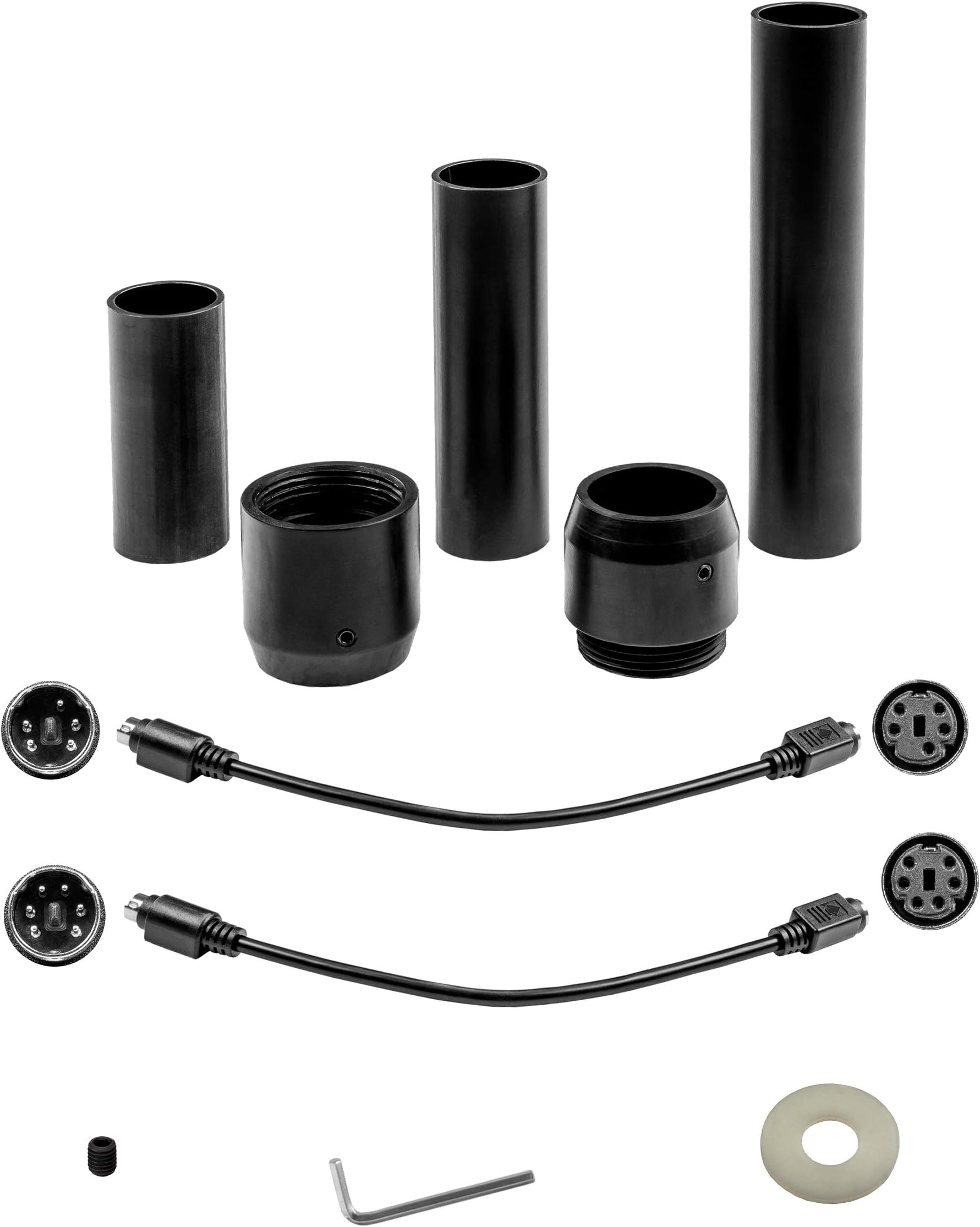 SimFab Flight Stick Grip Extension Kit Configuration #7 Compatible with Thrustmaster Warthog, F-16C Viper HOTAS, F/A 18, VirPil, WinWing and Moza AB9 Flight Sticks And Bases